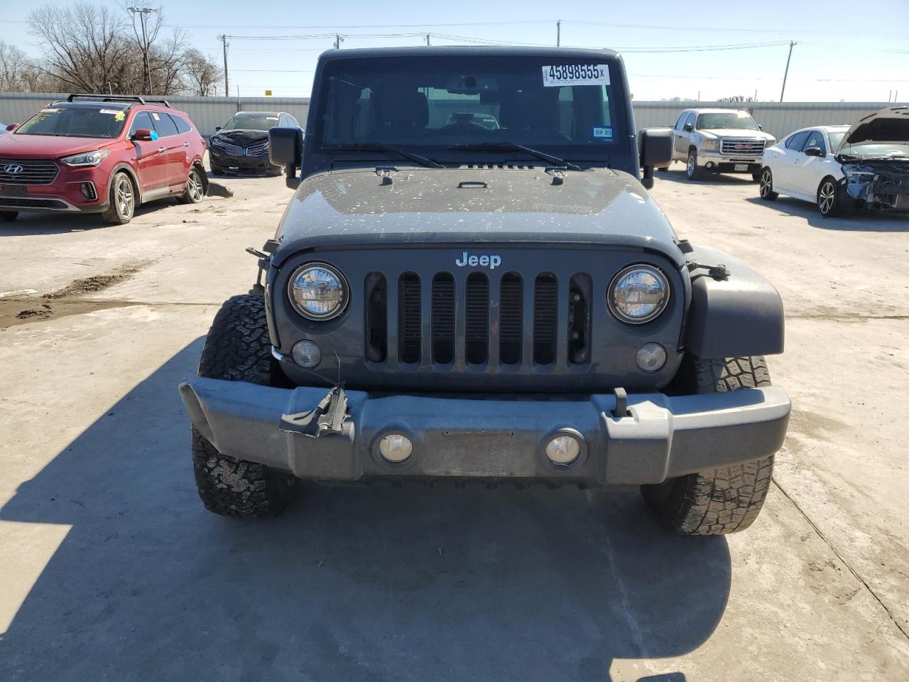 2017 Jeep Wrangler VIN 1C4BJWDG6HL540351 Copart auction photo, front end damage thumbnail 5