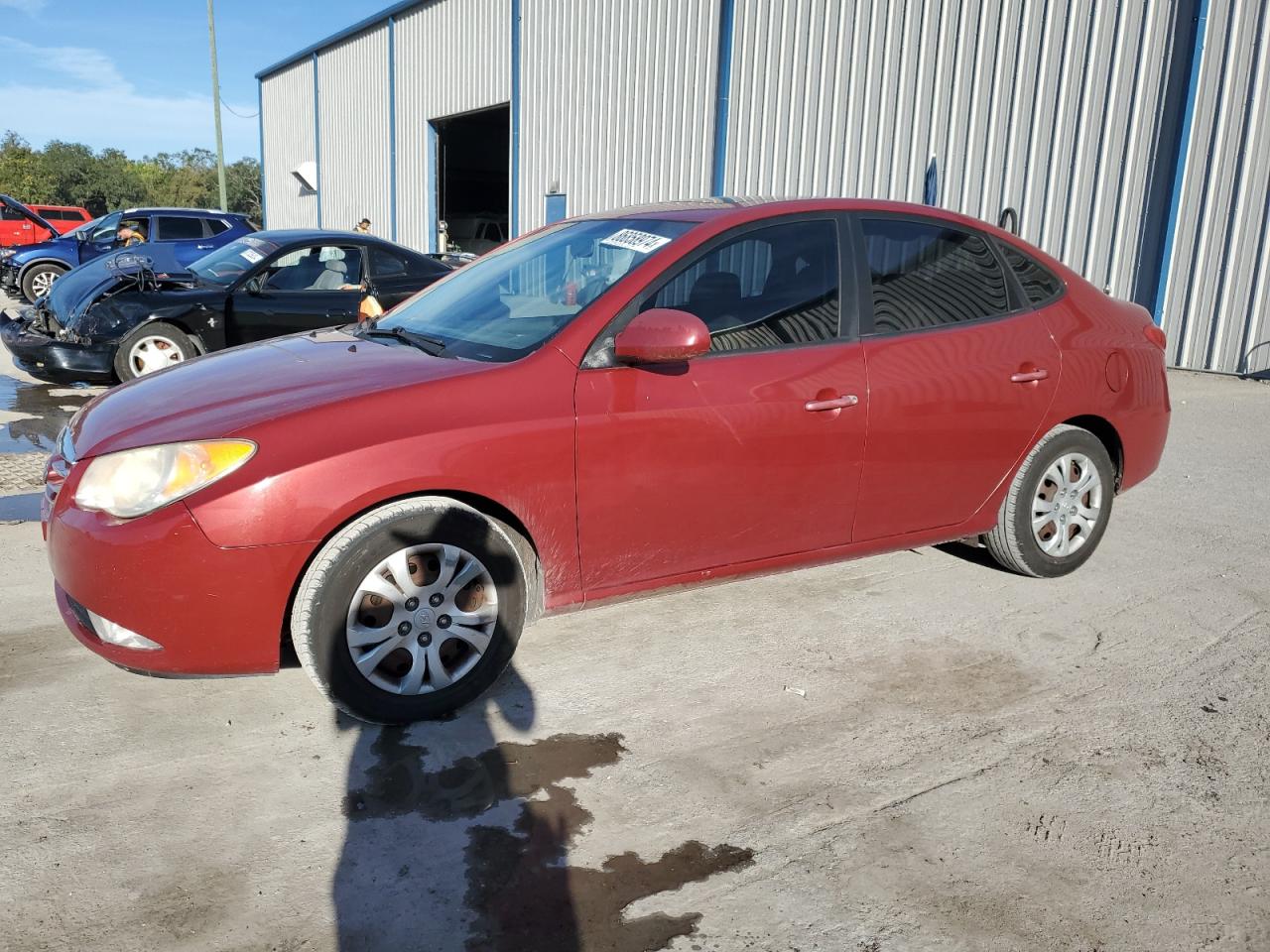 2010 Hyundai Elantra VIN KMHDU4AD3AU086814