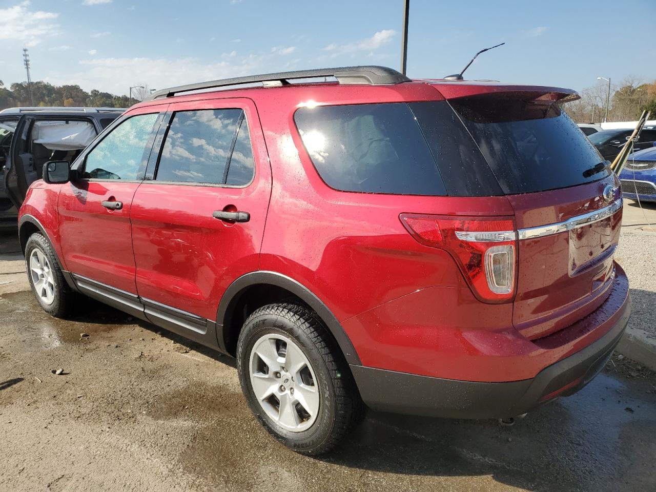 2013 Ford Explorer VIN 1FM5K8B88DGC15605 Copart auction photo, front end damage thumbnail 2