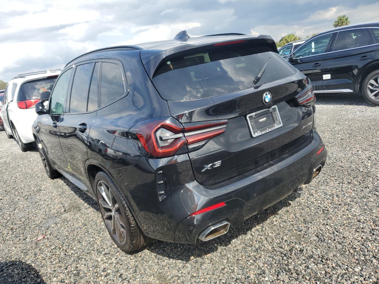 2022 BMW X3 VIN 5UX53DP08N9L47510 Copart auction photo, water/flood damage thumbnail 2