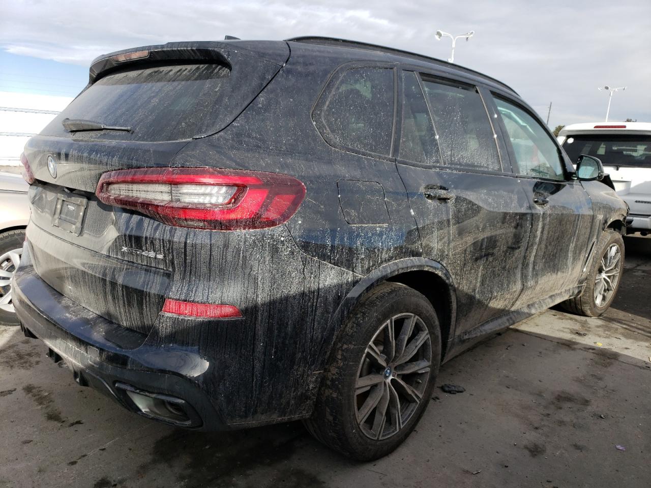 2023 BMW X5 VIN 5UXTA6C09P9R04135 Copart auction photo, front end / rear end damage thumbnail 3