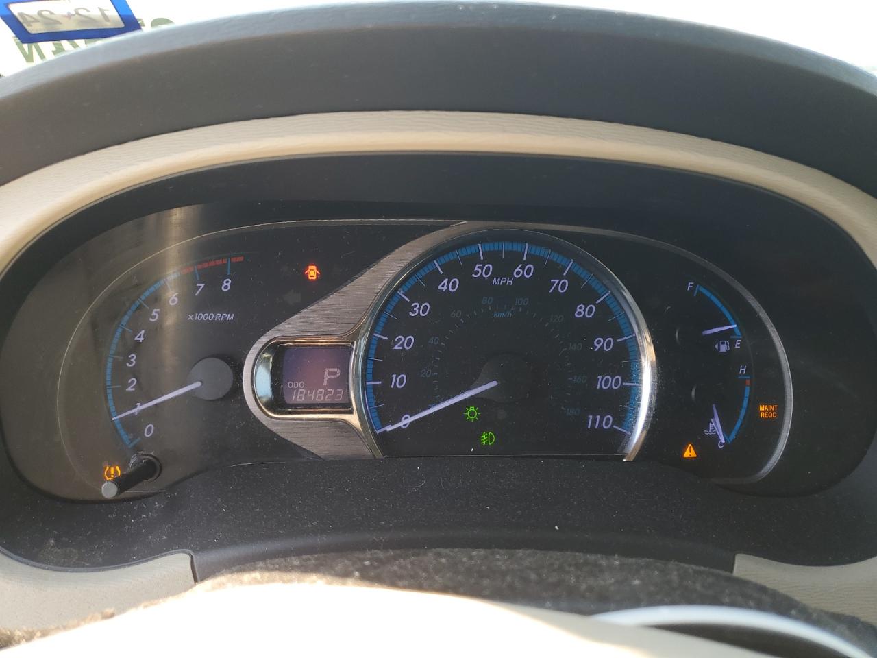 2011 Toyota Sienna VIN 5TDYK3DC9BS164768 Copart auction photo, front end / minor dent/scratches damage thumbnail 9