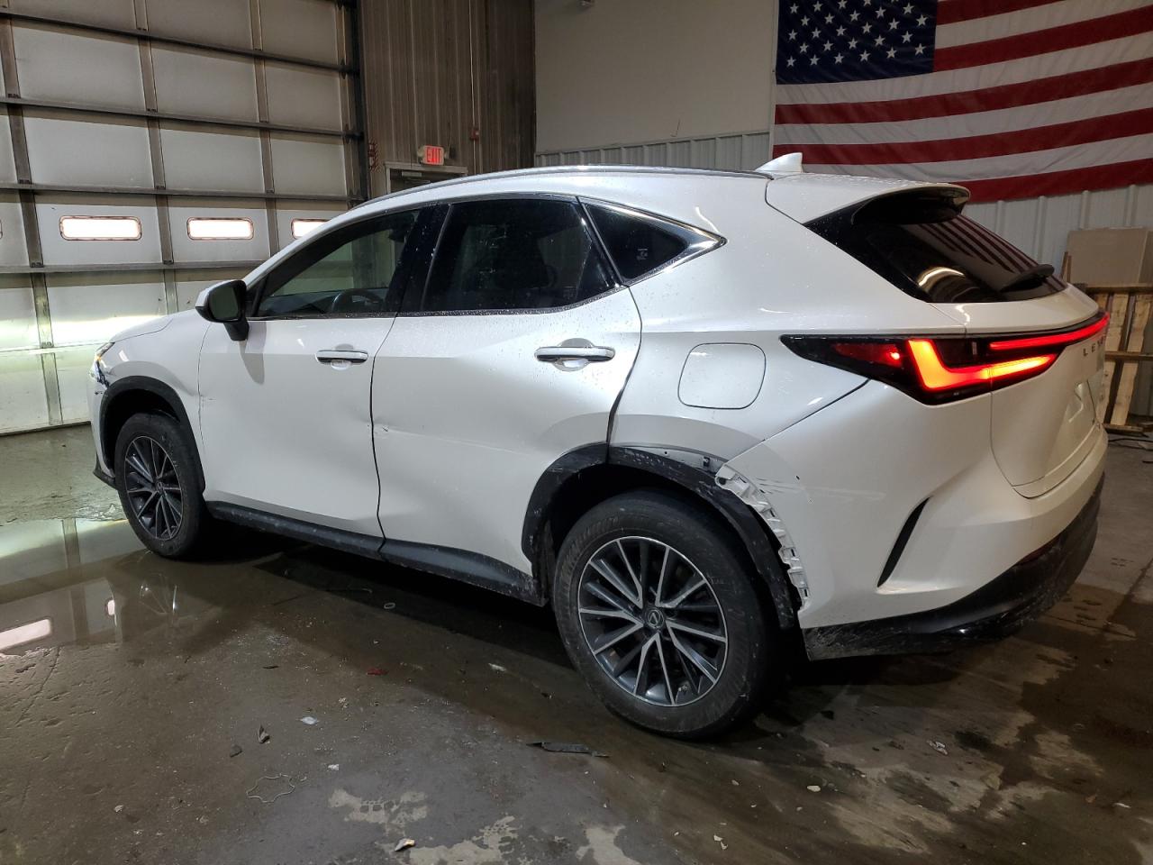2022 Lexus NX VIN JTJADCEZ4N2000125 Copart auction photo, all over damage thumbnail 2