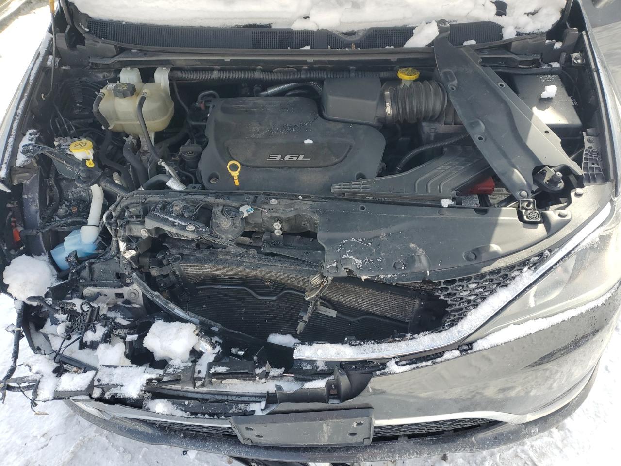 2017 Chrysler Pacifica VIN 2C4RC1BG0HR705462 Copart auction photo, front end damage thumbnail 12