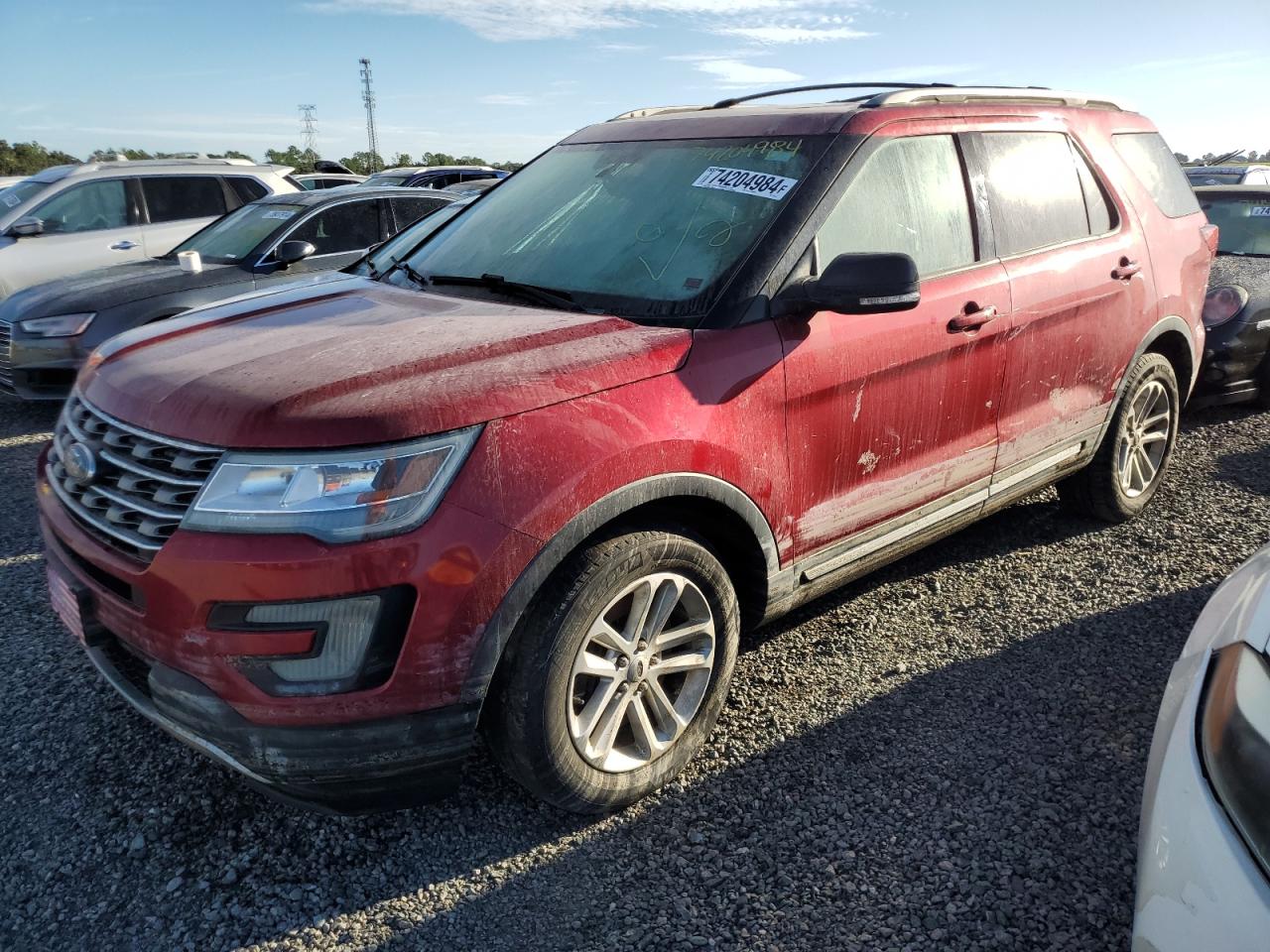 2016 Ford Explorer VIN 1FM5K7DH8GGA82954