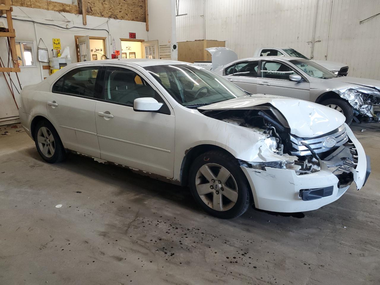 2008 Ford Fusion VIN 3FAHP07Z48R139942 Copart auction photo, front end damage thumbnail 4