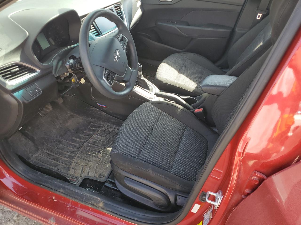 2018 Hyundai Accent VIN 3KPC24A38JE023882 Copart auction photo, normal wear damage thumbnail 7