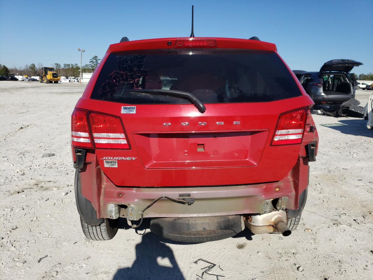 2018 Dodge Journey VIN 3C4PDCAB9JT166848 Copart auction photo, rear end damage thumbnail 6