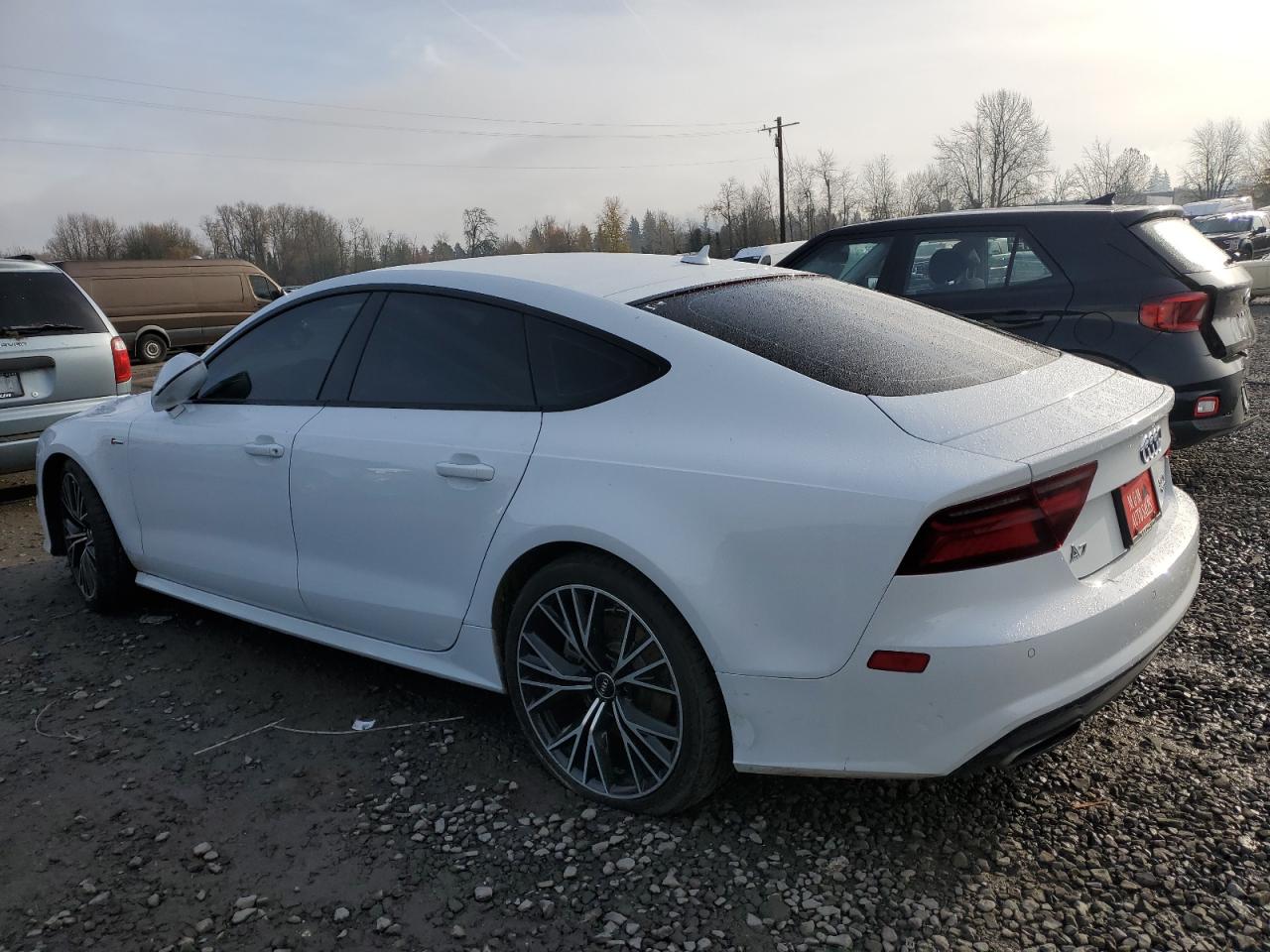 2016 Audi A7 VIN WAUWGAFCXGN160698 Copart auction photo, vandalism / front end damage thumbnail 2