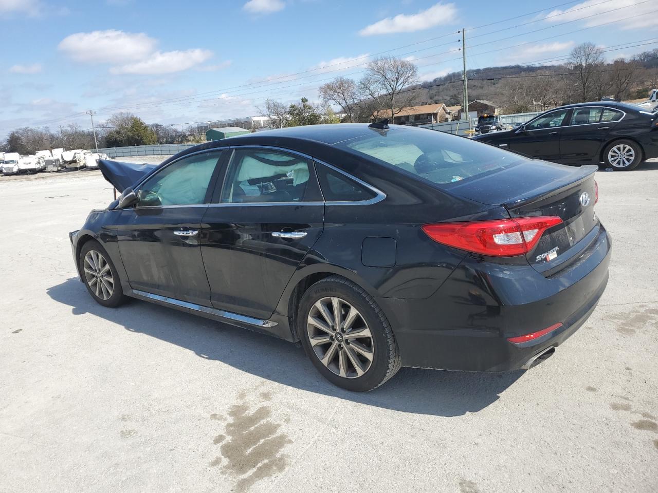 2016 Hyundai Sonata VIN 5NPE34AF3GH426494 Copart auction photo, front end damage thumbnail 2