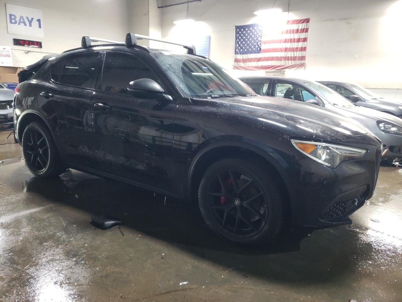 2019 Alfa Romeo Stelvio VIN ZASPAKBN1K7C38232 Copart auction photo, rear end damage thumbnail 4