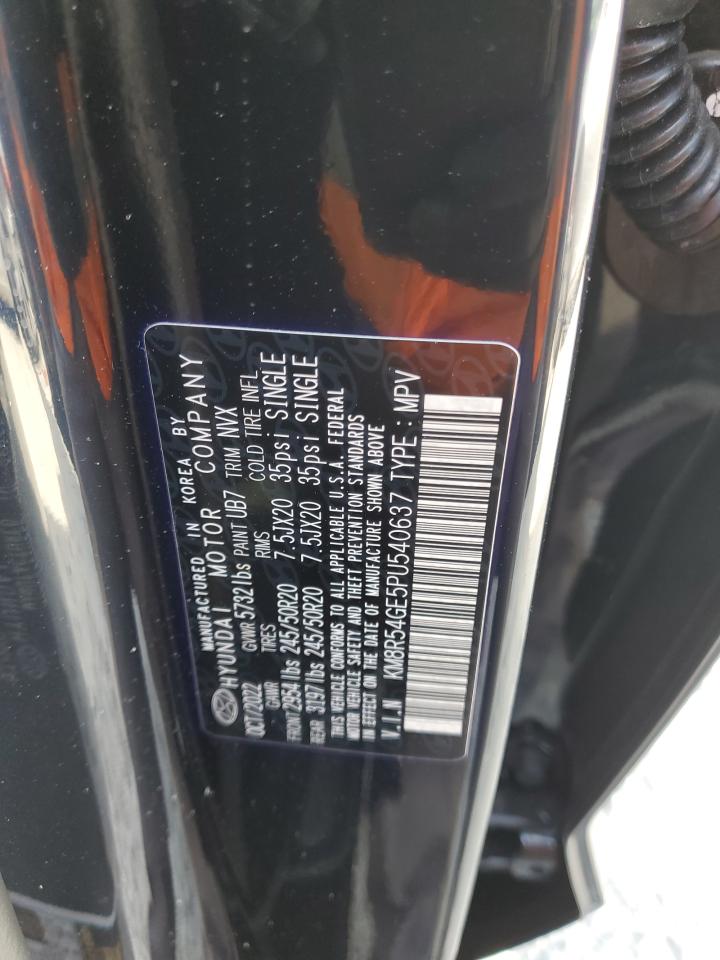 2023 Hyundai Palisade VIN KM8R54GE5PU540637 Copart auction photo, rear end / front end damage thumbnail 14