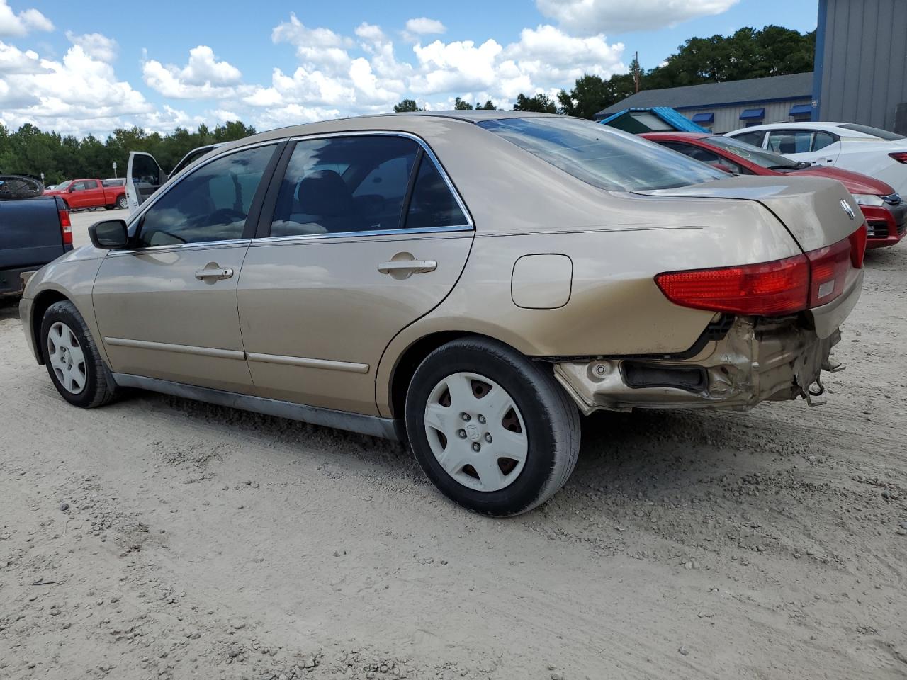 2005 Honda Accord VIN 1HGCM56445A159177 Copart auction photo, rear end damage thumbnail 2