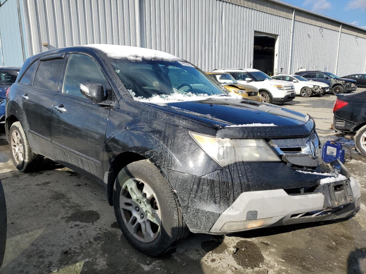 2009 Acura MDX VIN 2HNYD28699H531633 Copart auction photo, front end damage thumbnail 4