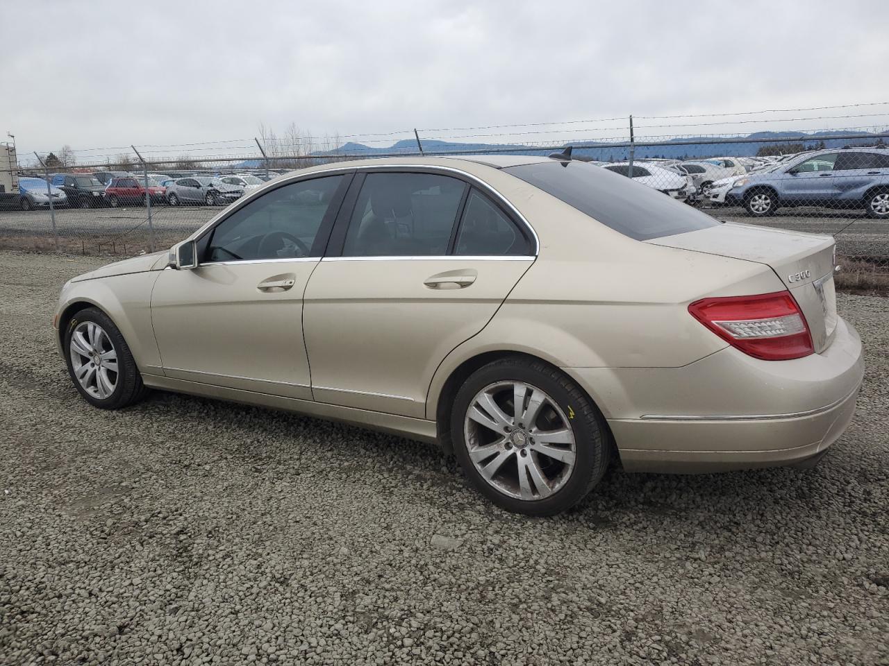 2010 Mercedes-Benz C-klasse VIN WDDGF8BB3AF406062 Copart auction photo, front end damage thumbnail 2
