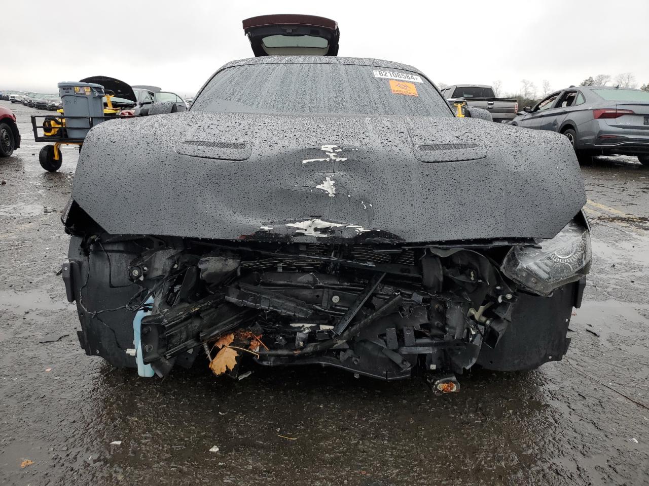 2020 Ford Mustang VIN 1FA6P8CF9L5169581 Copart auction photo, front end / frame damage damage thumbnail 5