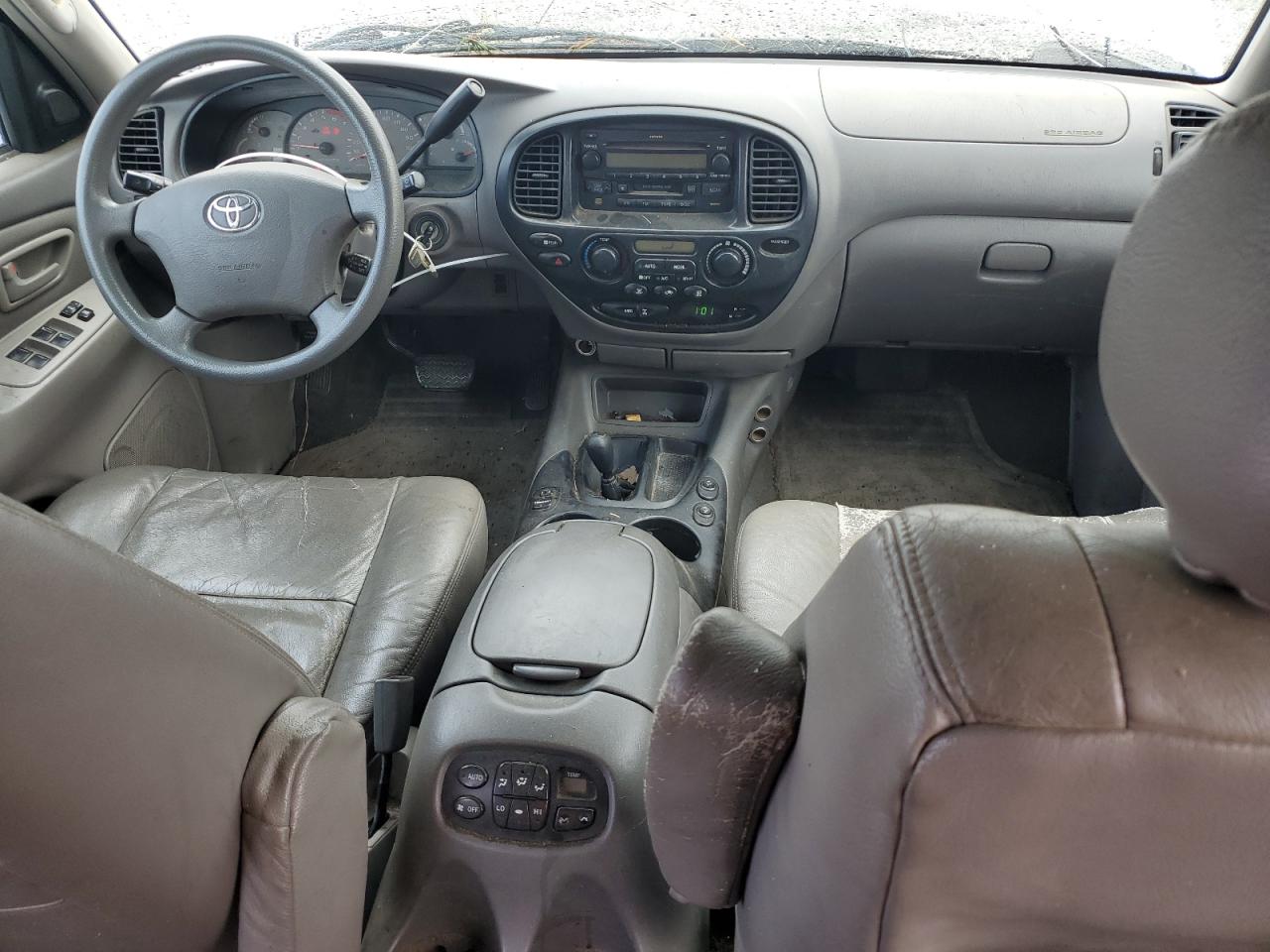 2003 Toyota Sequoia VIN 5TDBT44A83S155424 Copart auction photo, all over damage thumbnail 8