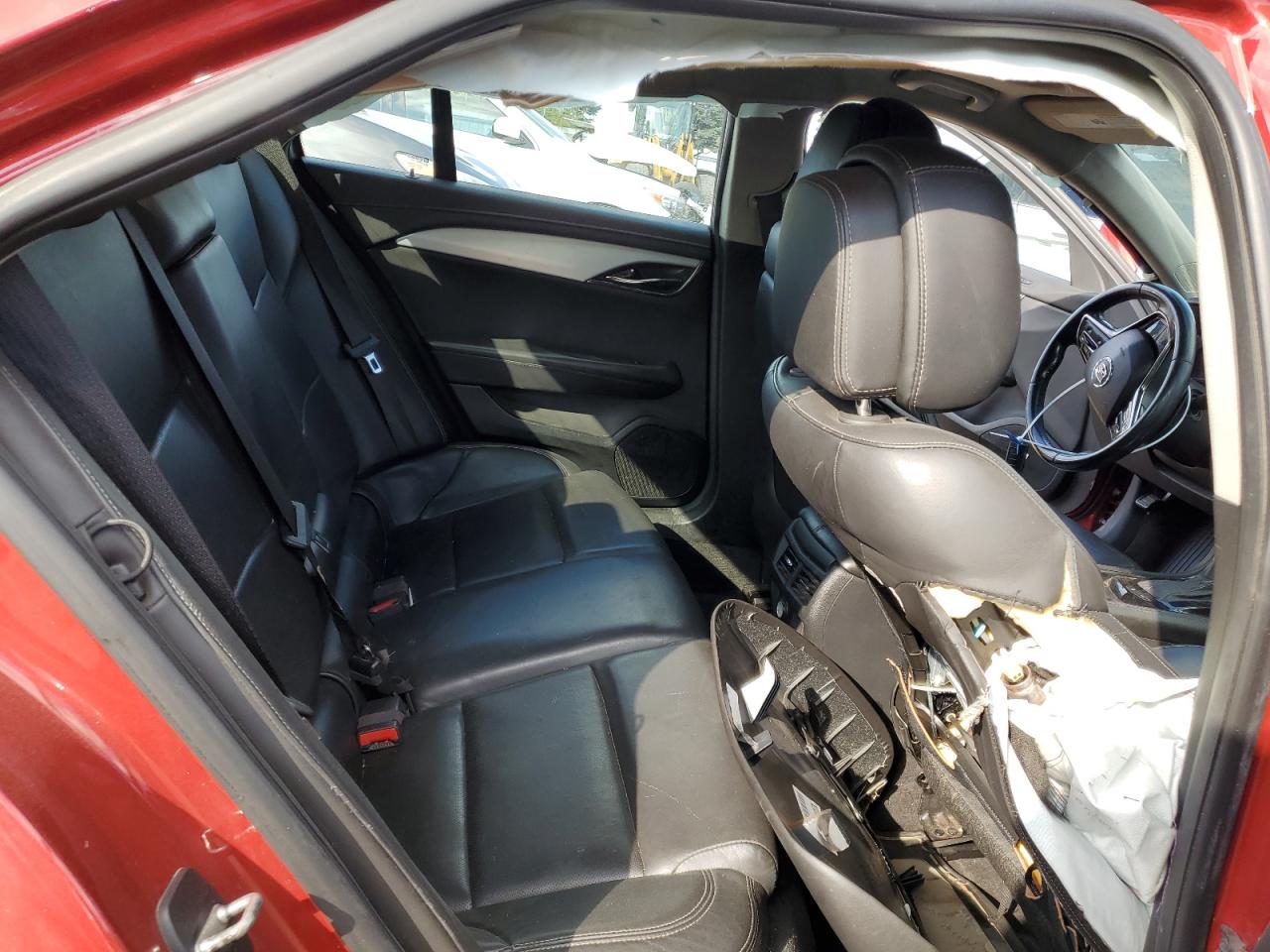 2014 Cadillac ATS VIN 1G6AH5RX8E0108726 Copart auction photo, side / rear end damage thumbnail 10