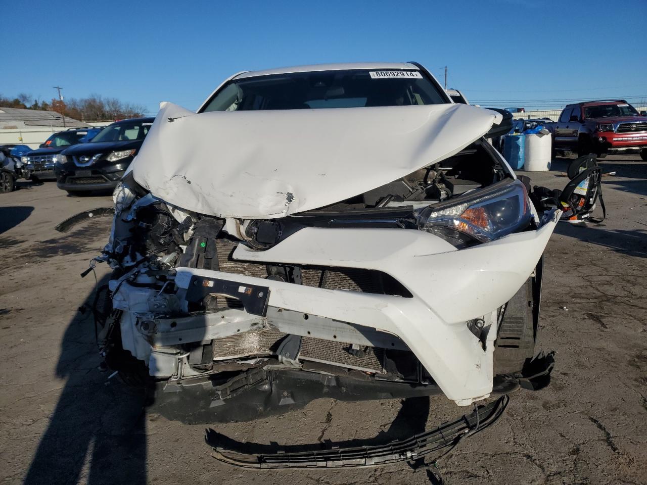 2018 Toyota RAV 4 VIN JTMBFREV4JJ731610 Copart auction photo, front end damage thumbnail 5