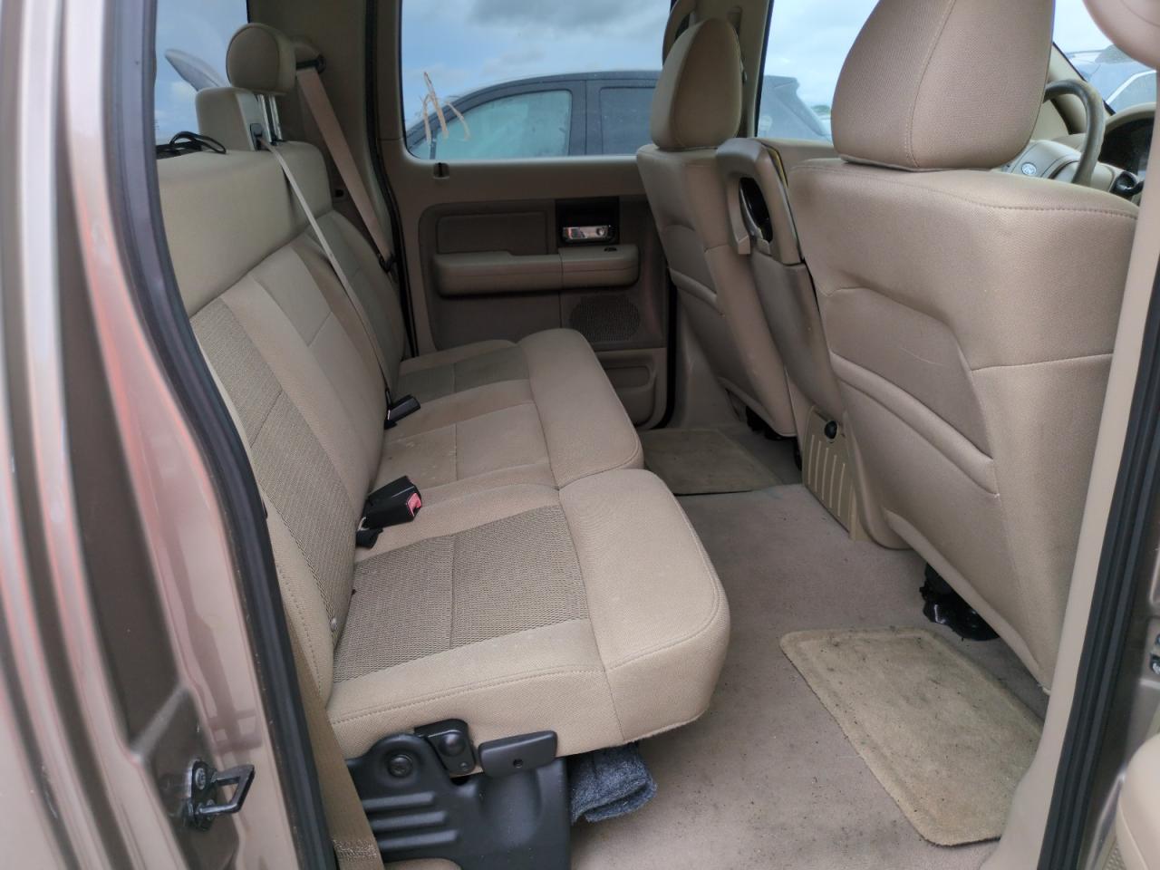 2005 Ford F-150 VIN 1FTRW12W75KF03968 Copart auction photo, water/flood damage thumbnail 10