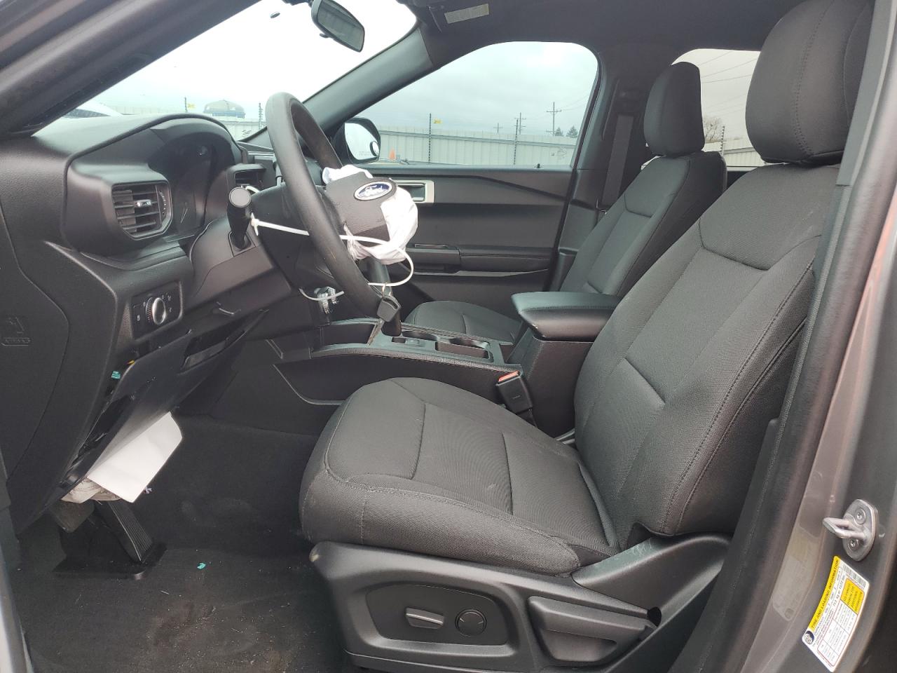 2023 Ford Explorer VIN 1FM5K8AC3PGA64201 Copart auction photo, front end damage thumbnail 7