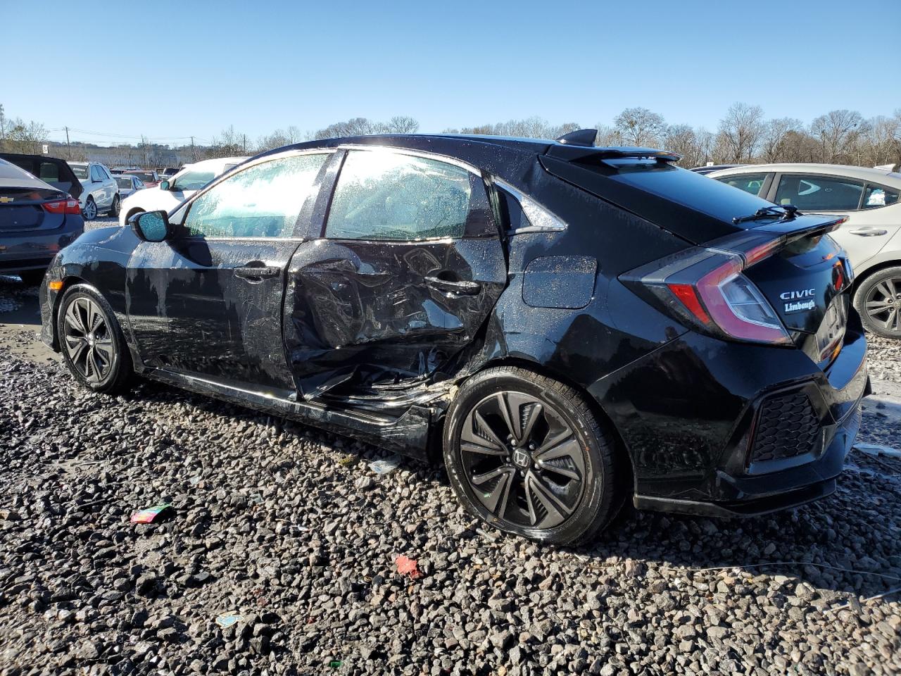 2017 Honda Civic VIN SHHFK7H59HU212291 Copart auction photo, side damage thumbnail 2