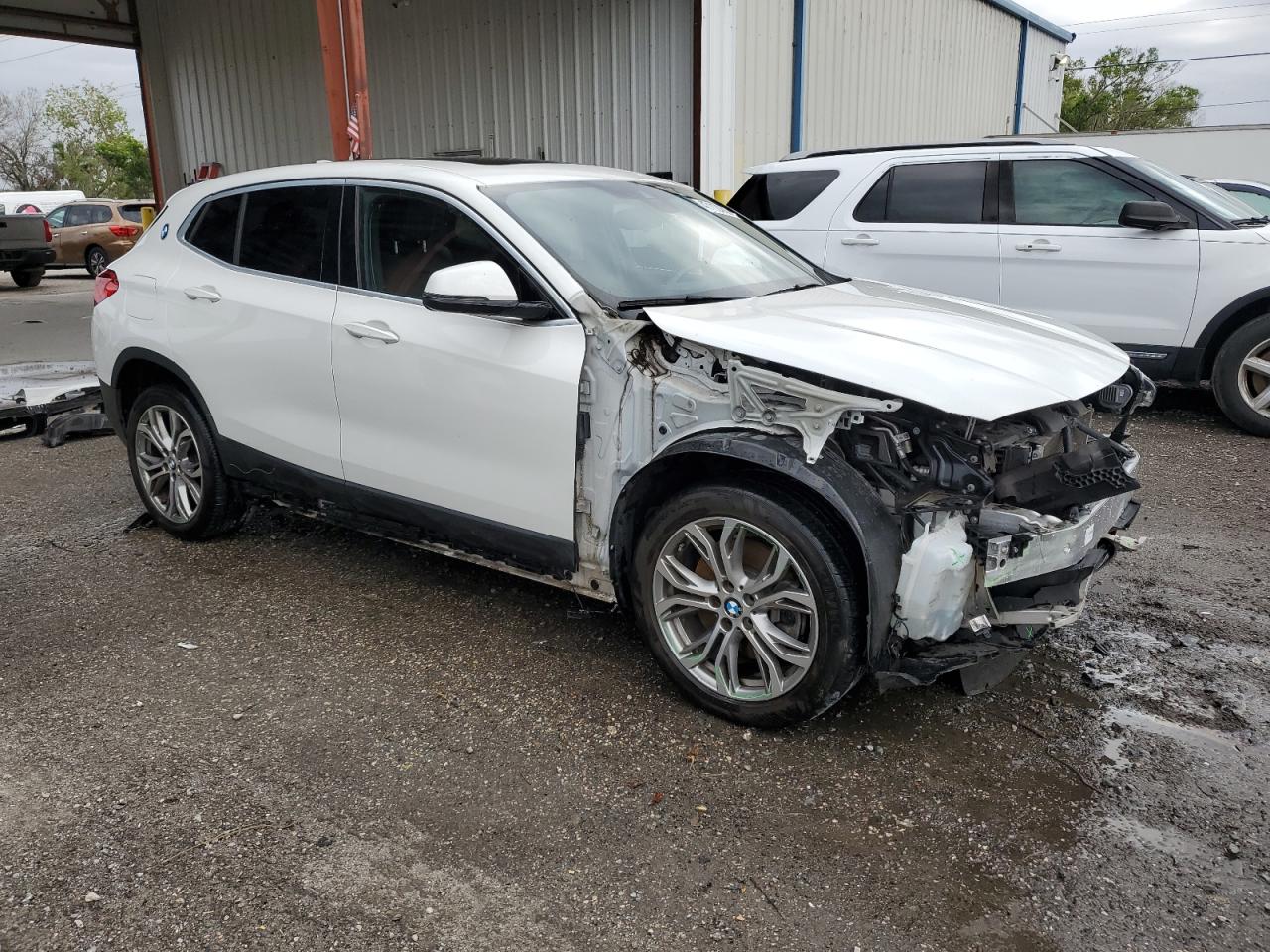2019 BMW X2 VIN WBXYJ3C51K5N41754 Copart auction photo, front end / side damage thumbnail 4