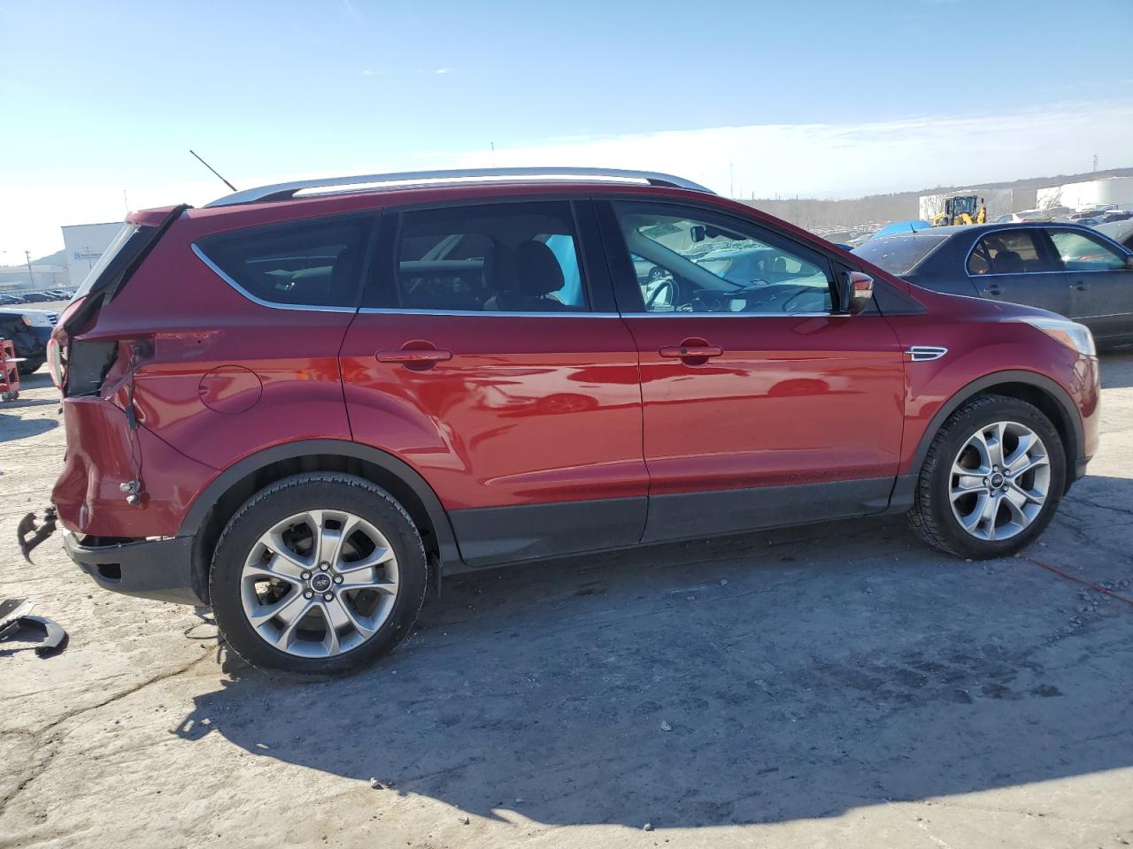 2016 Ford Escape VIN 1FMCU0JX2GUB58450 Copart auction photo, rear end damage thumbnail 3