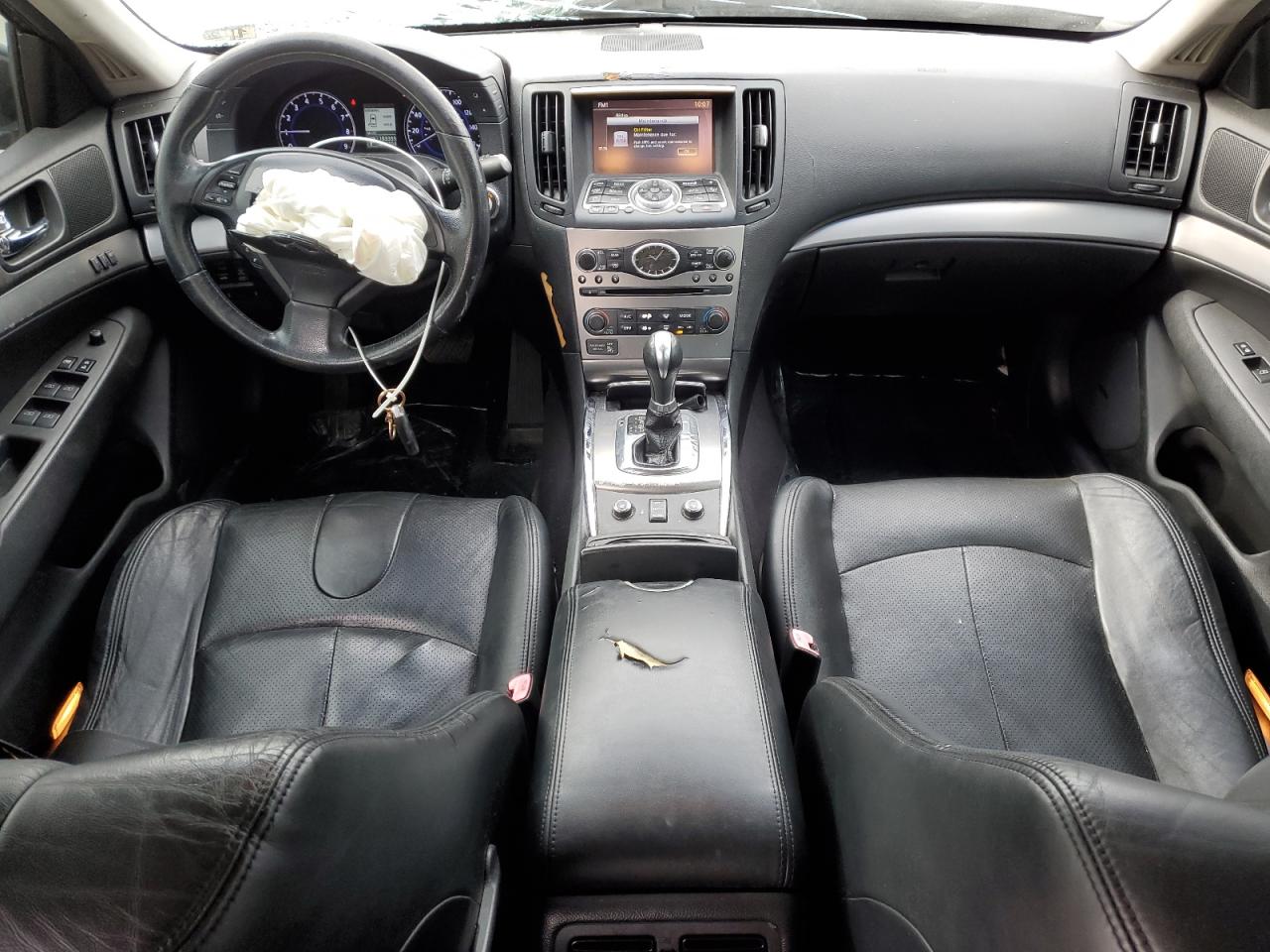 2011 Infiniti G VIN JN1CV6AR8BM400630 Copart auction photo, front end / minor dent/scratches damage thumbnail 8