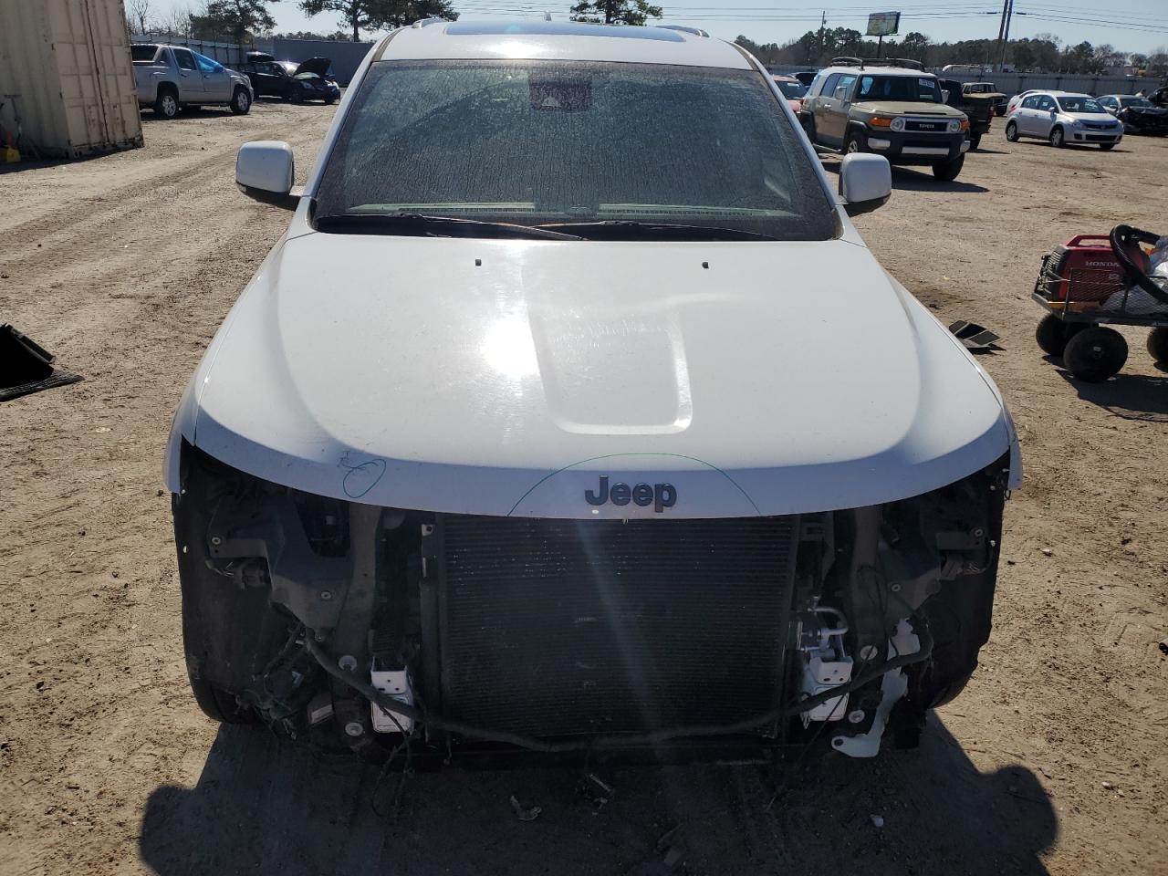 2019 Jeep Grand Cherokee VIN 1C4RJFCG8KC540648 Copart auction photo, front end damage thumbnail 5