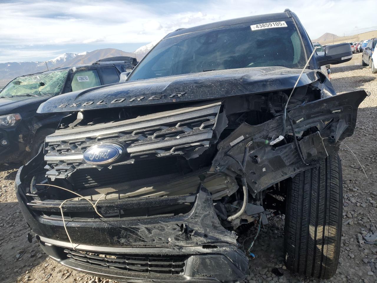 2018 Ford Explorer VIN 1FM5K8DHXJGC93716 Copart auction photo, front end damage thumbnail 5
