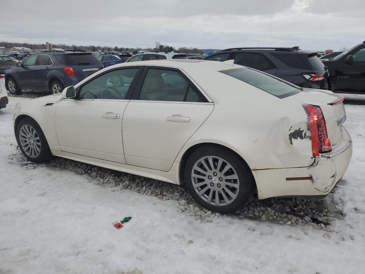 2012 Cadillac CTS VIN 1G6DG5E5XC0109250 Copart auction photo, all over damage thumbnail 2