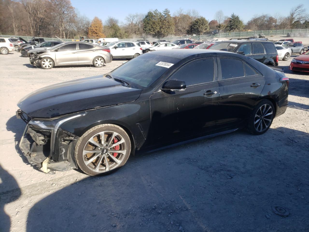 2022 Cadillac CT4-V VIN 1G6D75RPXN0410051 - Copart auction photo