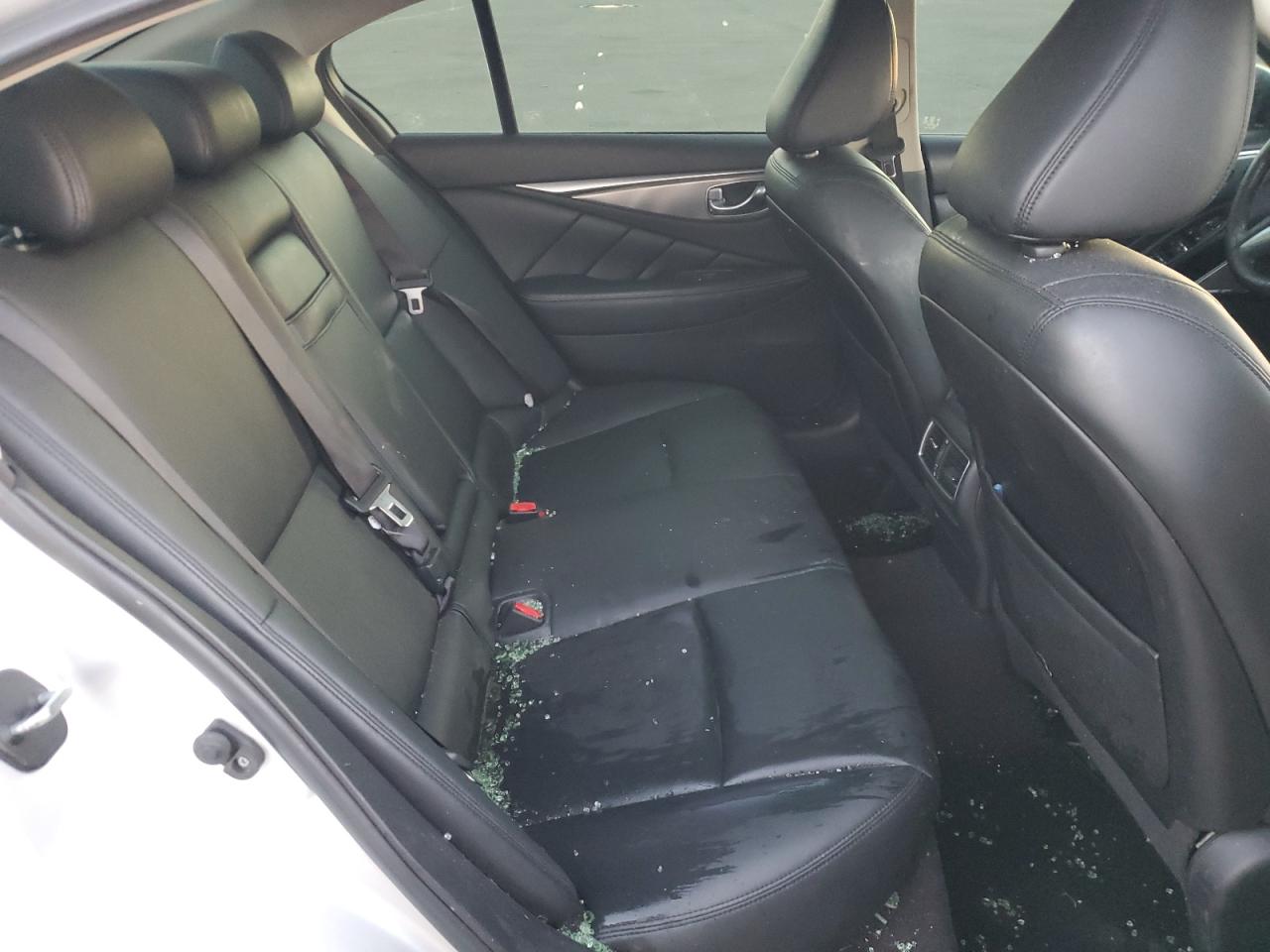 2017 Infiniti Q50 VIN JN1CV7AR7HM682645 Copart auction photo, front end / vandalism damage thumbnail 10