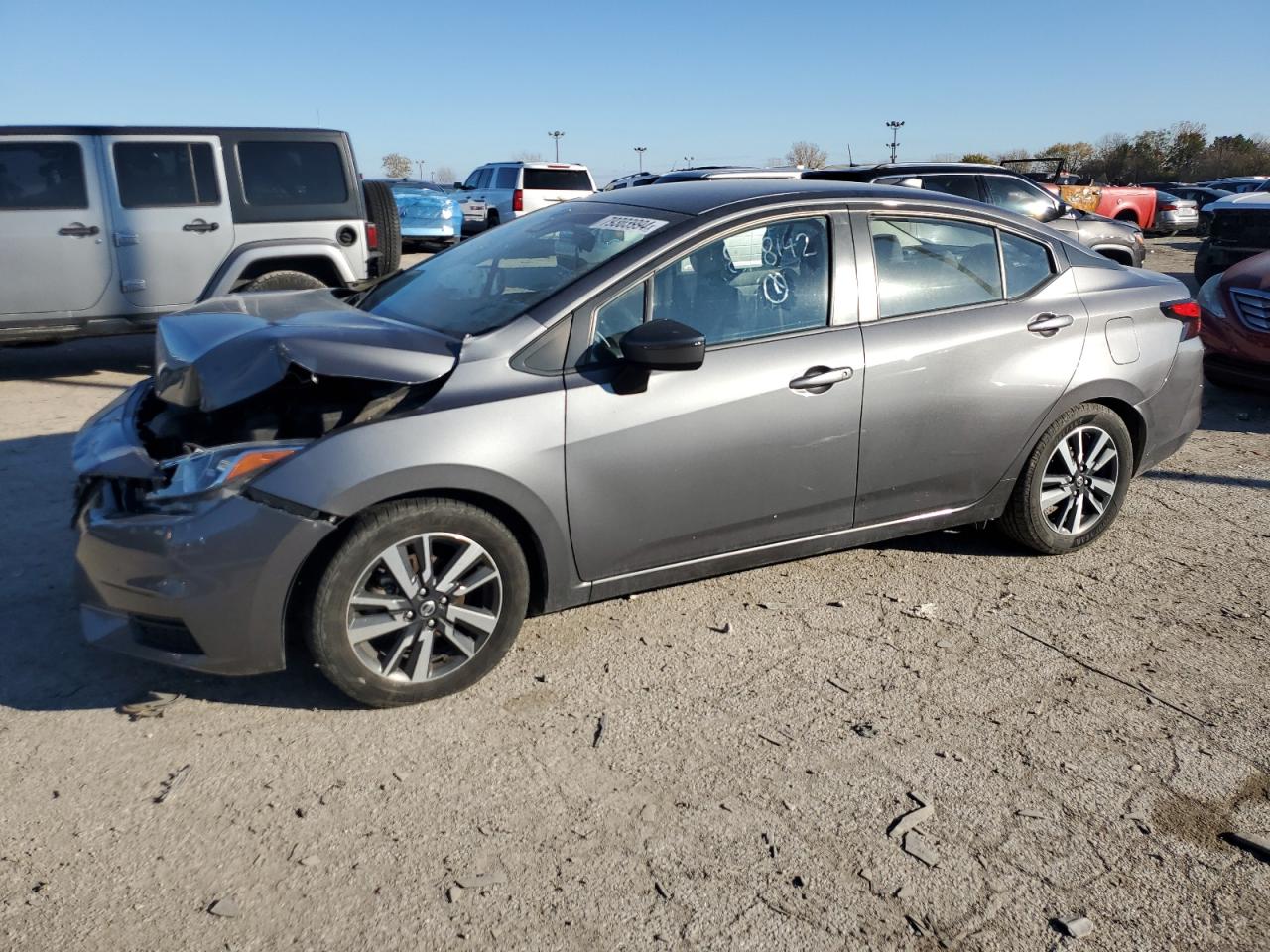 2021 Nissan Versa VIN 3N1CN8EVXML848142