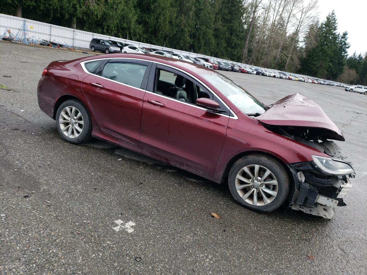 2015 Chrysler 200 VIN 1C3CCCCB3FN577060 Copart auction photo, front end damage thumbnail 4