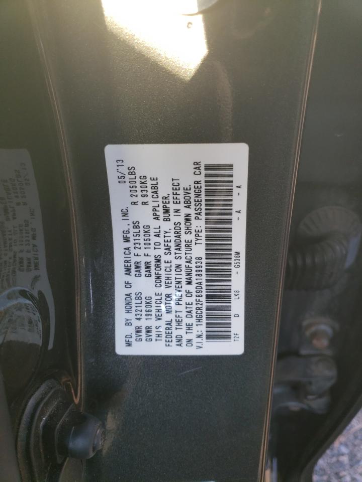 2013 Honda Accord VIN 1HGCR2F89DA189938 Copart auction photo, front end / undercarriage damage thumbnail 13