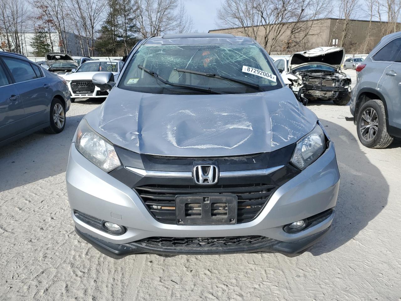 2018 Honda HR-V VIN 3CZRU6H56JM714786 Copart auction photo, all over damage thumbnail 5