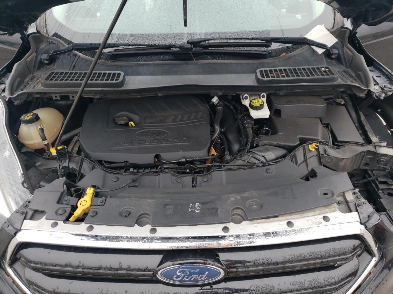 2018 Ford Escape VIN 1FMCU0GD4JUB75738 Copart auction photo, front end damage thumbnail 14