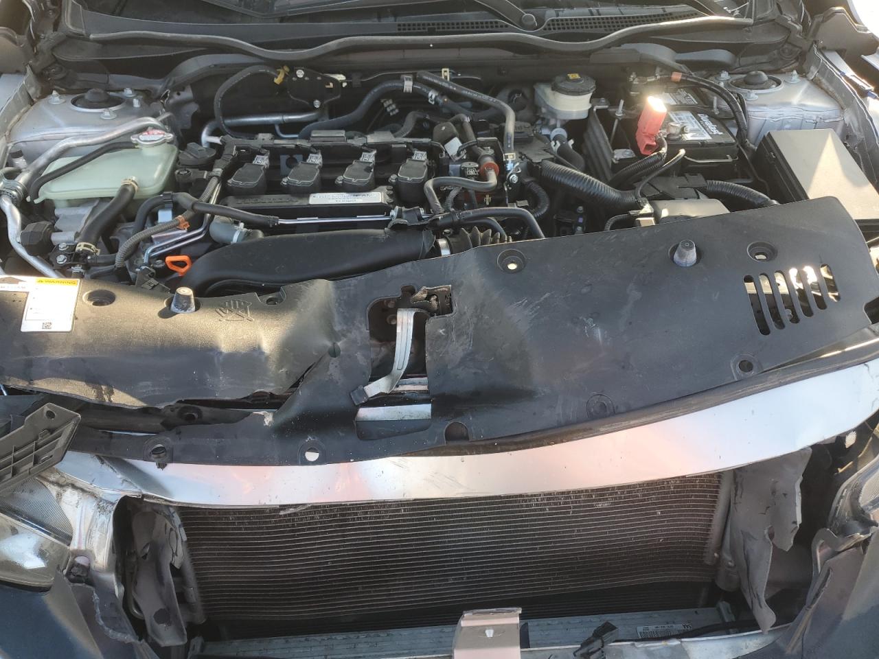 2019 Honda Civic VIN JHMFC1F36KX003468 Copart auction photo, front end damage thumbnail 12