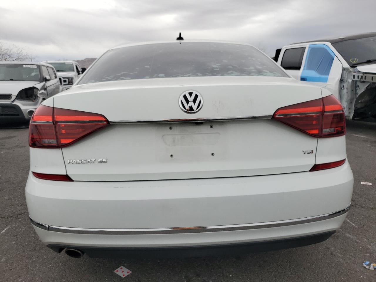 2018 Volkswagen Passat VIN 1VWBA7A33JC029089 Copart auction photo, front end damage thumbnail 6