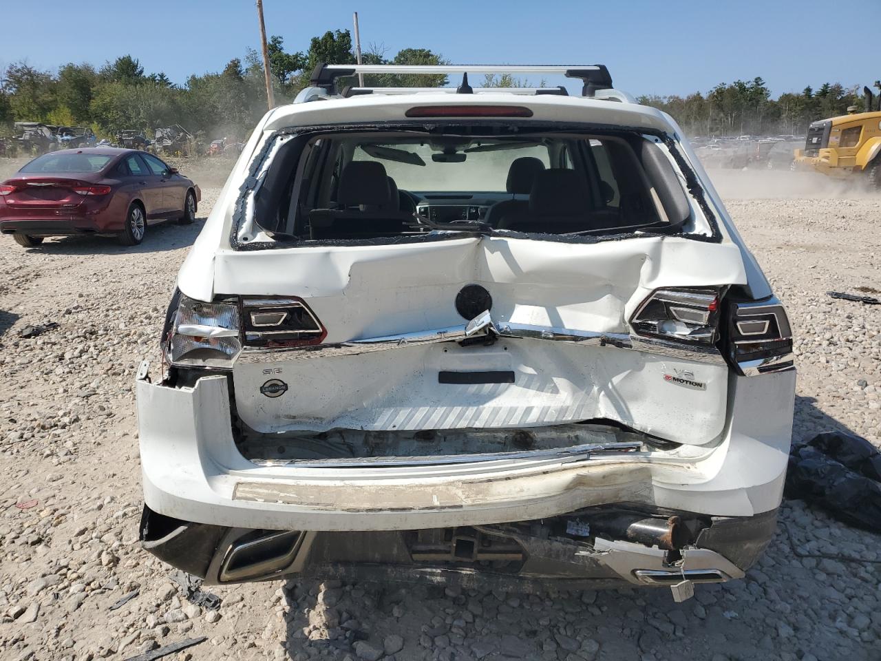 2019 Volkswagen Atlas VIN 1V2UR2CA1KC558558 Copart auction photo, rear end damage thumbnail 6