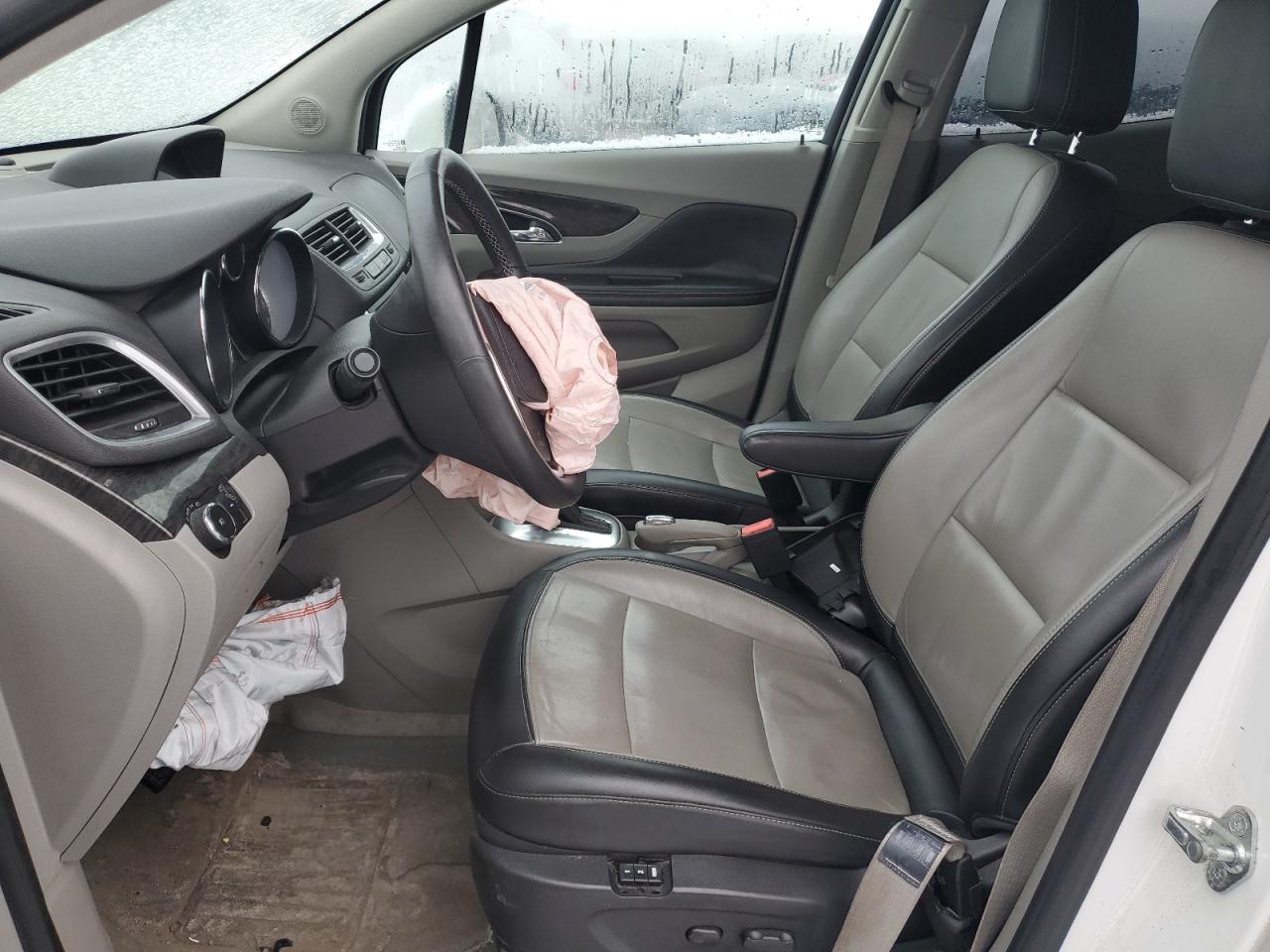 2014 Buick Encore VIN KL4CJCSB3EB756048 Copart auction photo, front end damage thumbnail 7