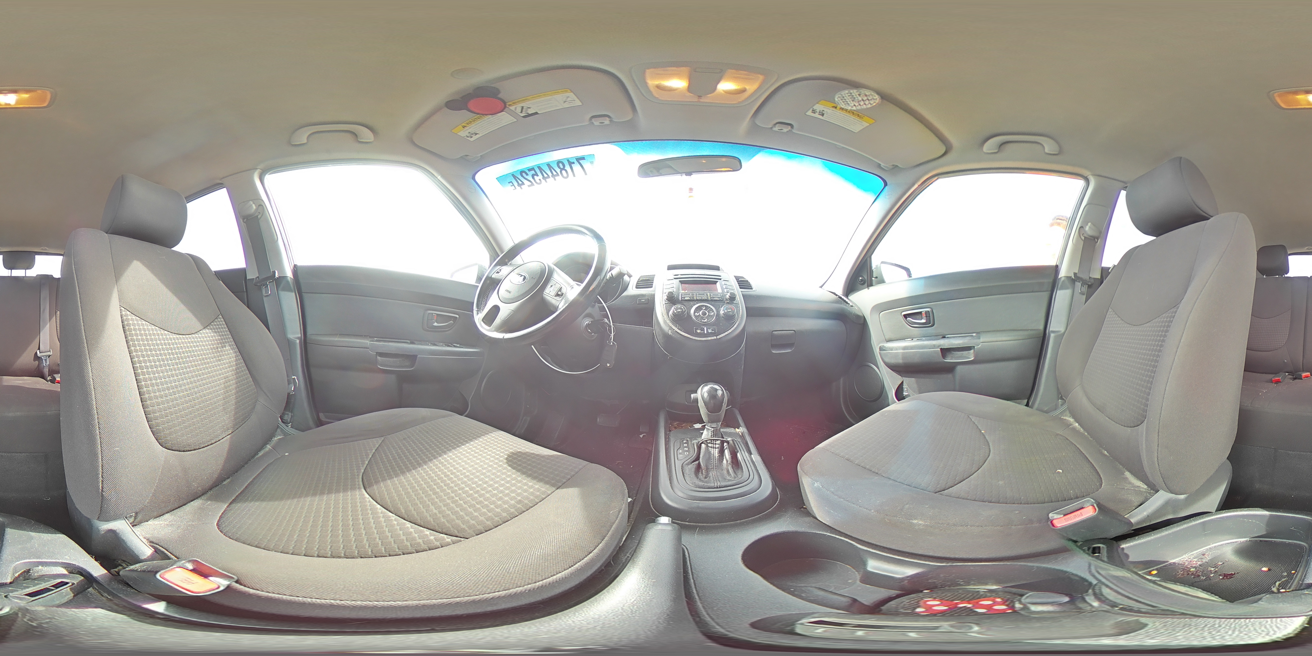 2012 KIA Soul VIN KNDJT2A59C7362194 Copart auction photo, front end damage thumbnail 14