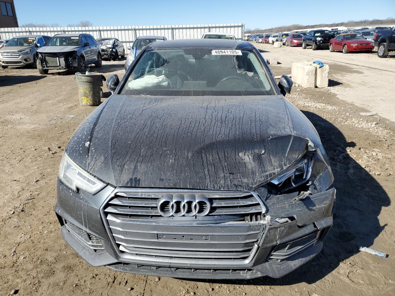 2017 Audi A4 VIN WAUENAF48HN025215 Copart auction photo, front end damage thumbnail 5