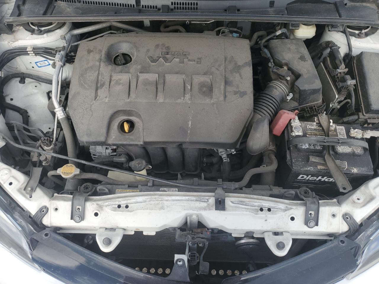 2017 Toyota Corolla VIN 5YFBURHE1HP625641 Copart auction photo, side damage thumbnail 11