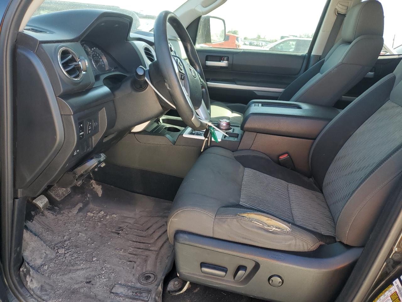 2014 Toyota Tundra VIN 5TFUW5F17EX349362 Copart auction photo, water/flood damage thumbnail 7