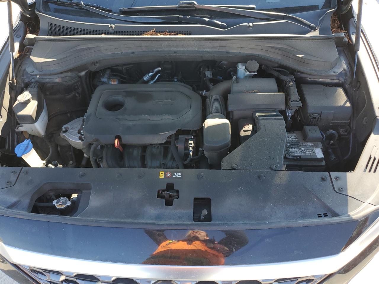 2020 Hyundai Santa Fe VIN 5NMS33AD6LH287867 Copart auction photo, rear end / front end damage thumbnail 12