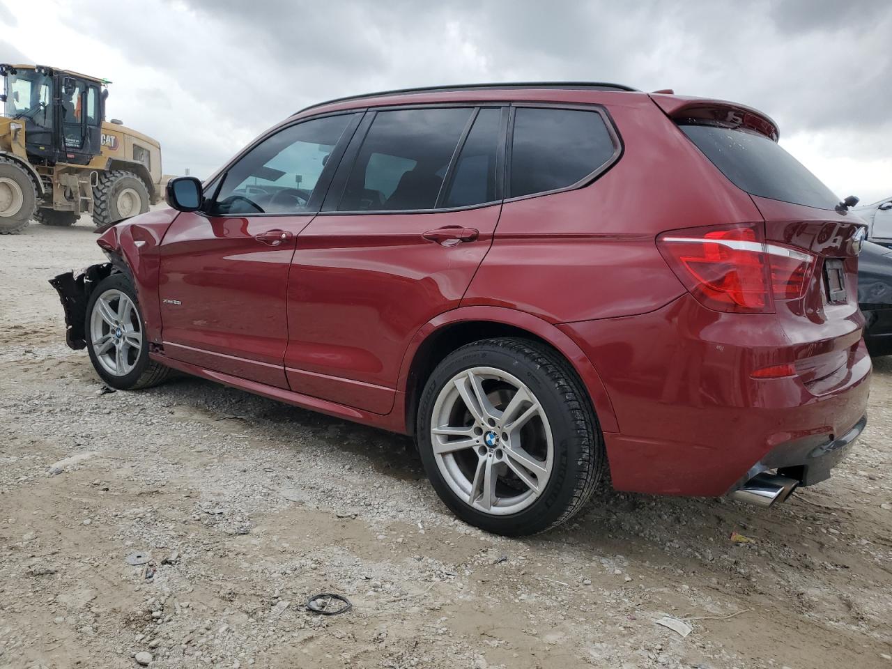 2014 BMW X3 VIN 5UXWX9C55E0D24569 Copart auction photo, front end / minor dent/scratches damage thumbnail 2