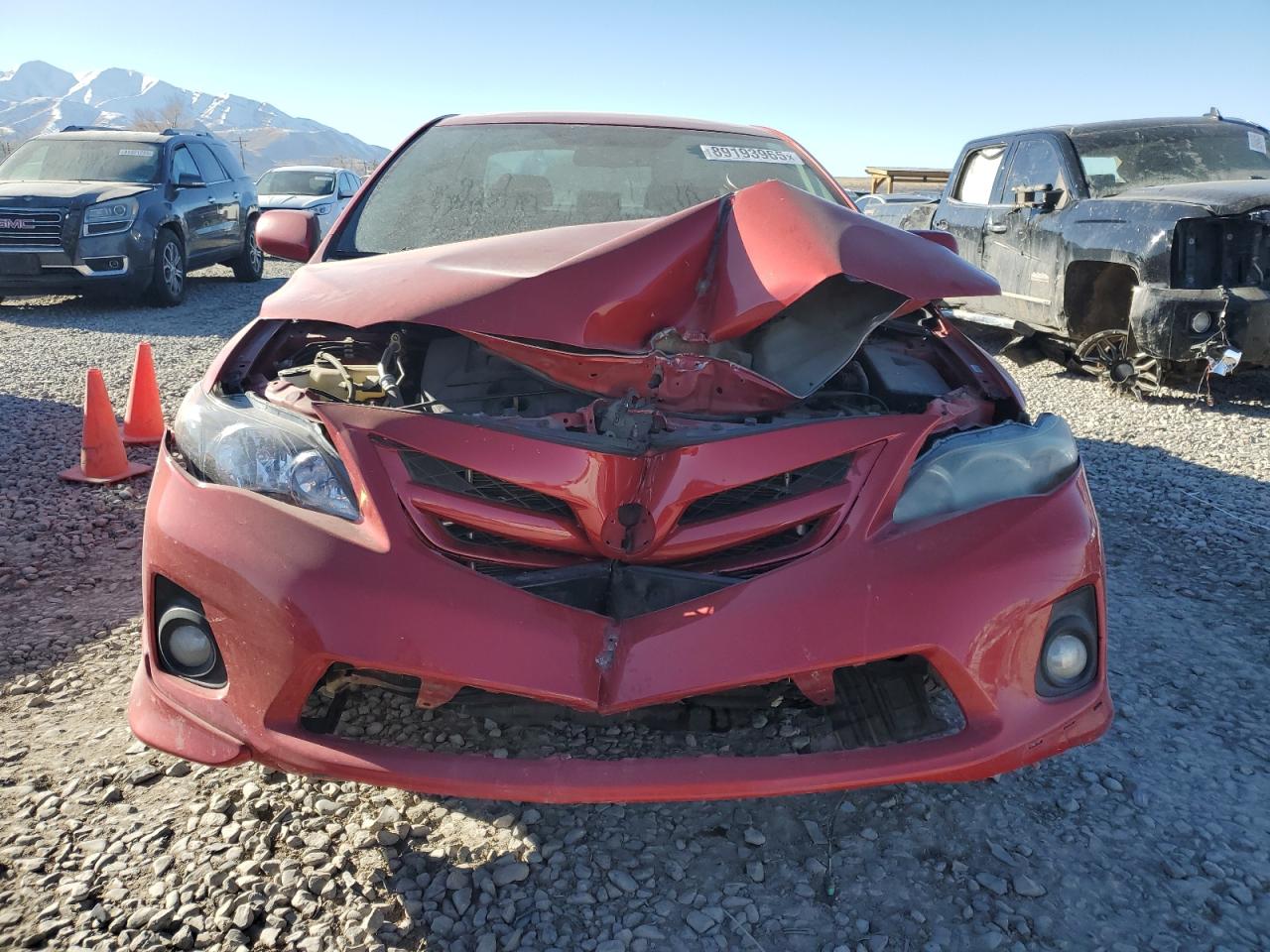 2011 Toyota Corolla VIN 2T1BU4EE0BC699292 Copart auction photo, front end damage thumbnail 5